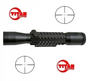 Luneta Titan Curta 4x28mm Especial