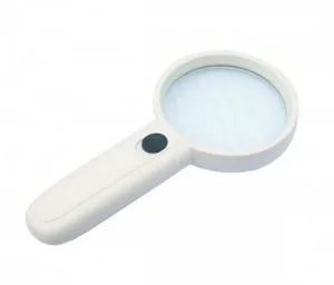 Lupa Ampliação 3x75mm c/ Luz