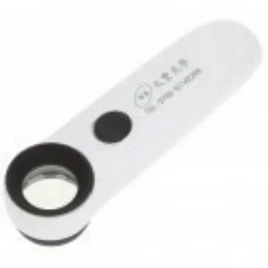 Lupa Ampliação 40x 21mm Com Led