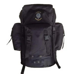 Mochila Preta PQD Padrao Militar c/Logo EB Bordado