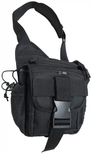 Bolsa de Ombro Regulavel Com Coldre e Bolsos Especiais