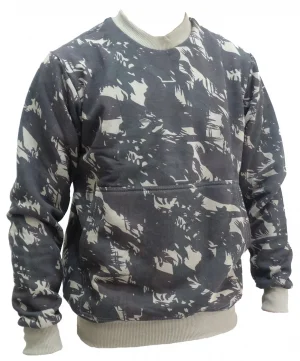 Moletom Camuflado Com Bolso Tam EX