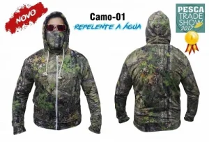 Moletom Realtree Repelente a Agua e Protecao Solar Tam M
