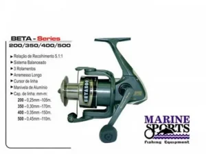 Molinete Beta 500 3 Rolamento
