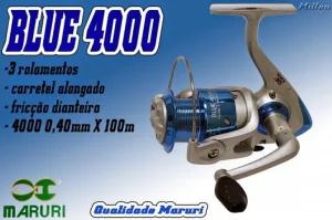 Molinete Blue 4000 3 Rolamento