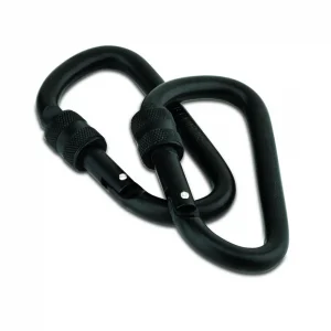 Mosquetao Fosco Com Trava 8mm Par