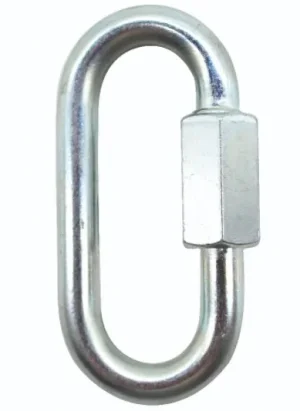 Mosquetao Maillon Oval 11,0cm x 5,0cm Com Rosca