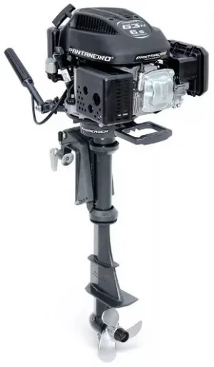 Motor De Popa Rabeta 4t 6,5hp Com Embreagem Para Barco