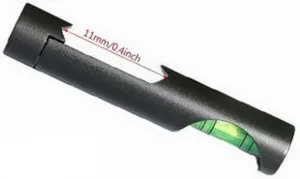 Mount Luneta Trilho 11mm Com Bolha Laser Para Precisao