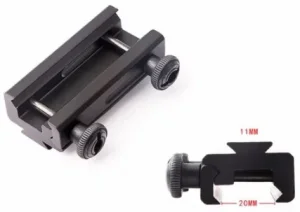 Mount Trilho Adaptador de 20mm ou 22mm Para 11mm Reforcado