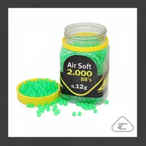 Municao Airsoft BB’S Plastic 0,12gr Cal 6,0mm