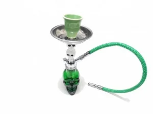Narguile Mini de Mao Caveira 1 Saida