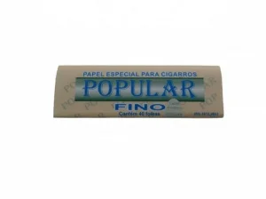 Papel Para Cigarro Popular Fino Peq