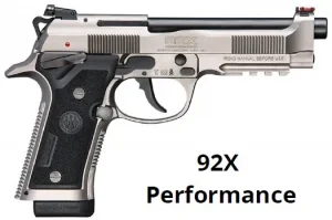 Pistola Beretta 92X Performance Inox Cal 9mm