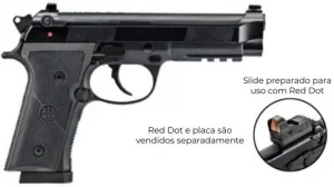 Pistola Beretta 92X RDO Oxidada Cal 9mm