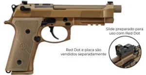 Pistola Beretta M9A4 Desert Cal 9mm