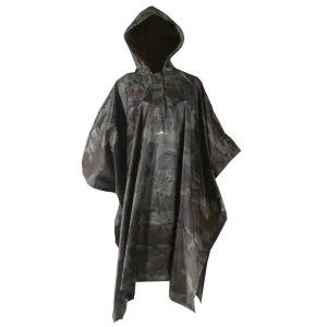 Poncho Caçador Camuflado Com Capuz Em Tecido Especial