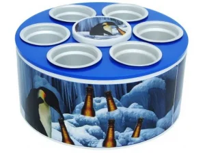 Porta Lata 3G Pinguim 6 Latas 350ml