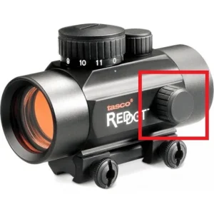 Protetor Red Dot 1x30 Tampa Preta Lateral