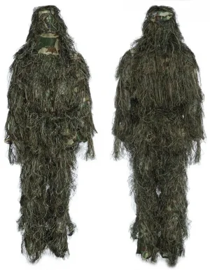 Roupa Ghillie Suit Atirador 3D Uniforme Completo