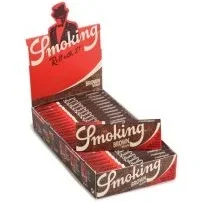 Seda Smoking Brown 1/4 Peq Caixa Fechada KIT ATACADO