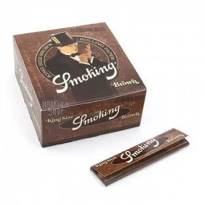 Seda Smoking Brown KS Grande Caixa Fechada KIT ATACADO