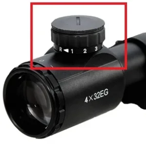 Tampa Red Dot ou Luneta 4x32/3-9x32/3-9x40/3-9x50 Com Luz