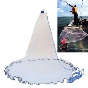 Tarrafa Feita a Mao em Nylon Especial Fio 0,60 Alt 4,40mt – 27,5mt Roda