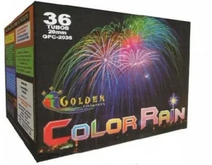 Torta Color Rain 36 Tubos Reta