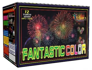 Torta Fantastic Color 12 Tubos Reta