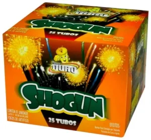 Torta Ouro Shogun 25 Tubos Reta