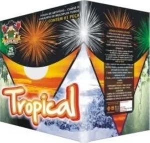 Torta Tropical 25 Tubos Inclinada