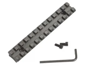 Trilho Picatinny 20mm Oxidado Carabinas Rifles Espingarda Modelo Importado