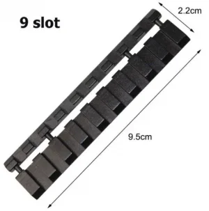 Trilho Picatinny Mount Adaptador de 11mm Para 22mm 95mm