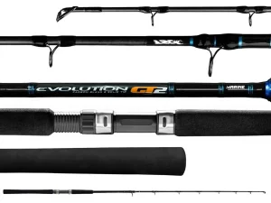 Vara Pesca Carbono Evolution GT2 C601M 20-40lbs 1,83mts