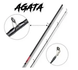 Vara Pesca Carretilha Albatroz Agata em Carbono 1,68mts