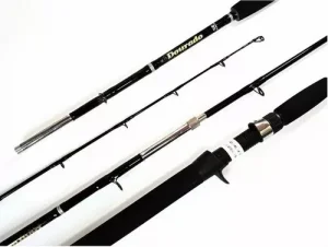Vara Pesca Carretilha Dourado Com Rosca 1,65cm 60lbs
