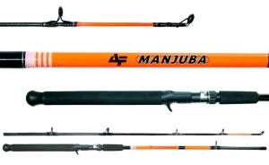 Vara Pesca Carretilha Manjuba 1,80mts 20lbs