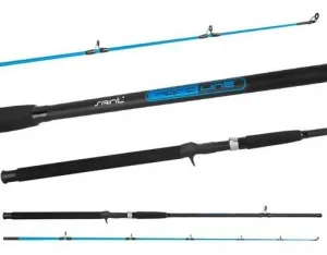Vara Pesca Carretilha Hard Line Carbono 1,80mts 30lbs 2 Partes