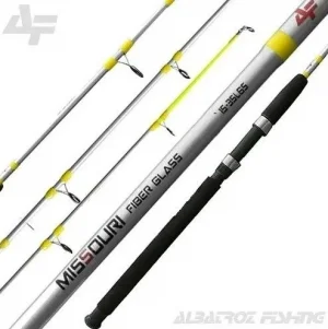 Vara Pesca Molinete Albatroz Missouri 1,80mts Pesca Leve/Media 35lbs
