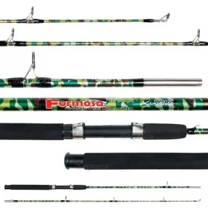 Vara Pesca Molinete Formosa Camuflada 1,80mts Pesca Media