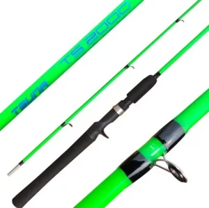 Vara Fibra Tsuna TS2000 1652 Carretilha 1,65mts 2 Partes