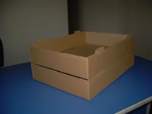 Caixa Empilhavel Alta 28 x 38 cm x 7cm altura- c/50