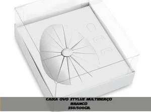 Caixa Ovo de Colher Stylus Multiberço de 350g/ 500g