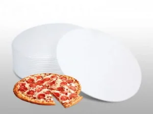 Disco de Isopor para Pizzas Congeladas - Tamanho 18 cm