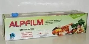 FILME DE PVC ESTICÁVEL COM FACA DESLIZANTE
