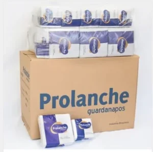 Guardanapo de Papel Branco 20x20cm c/50