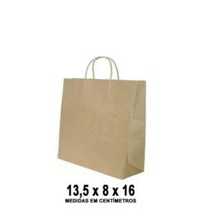 Sacola KN 13,5x08x16cm