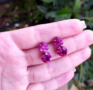 Brinco delicado - <strong>Fuchsia</strong>