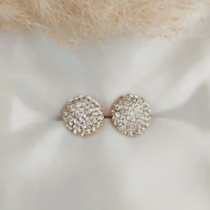 BRINCO BOLINHA CRAVEJADA - <strong>Crystal</strong>